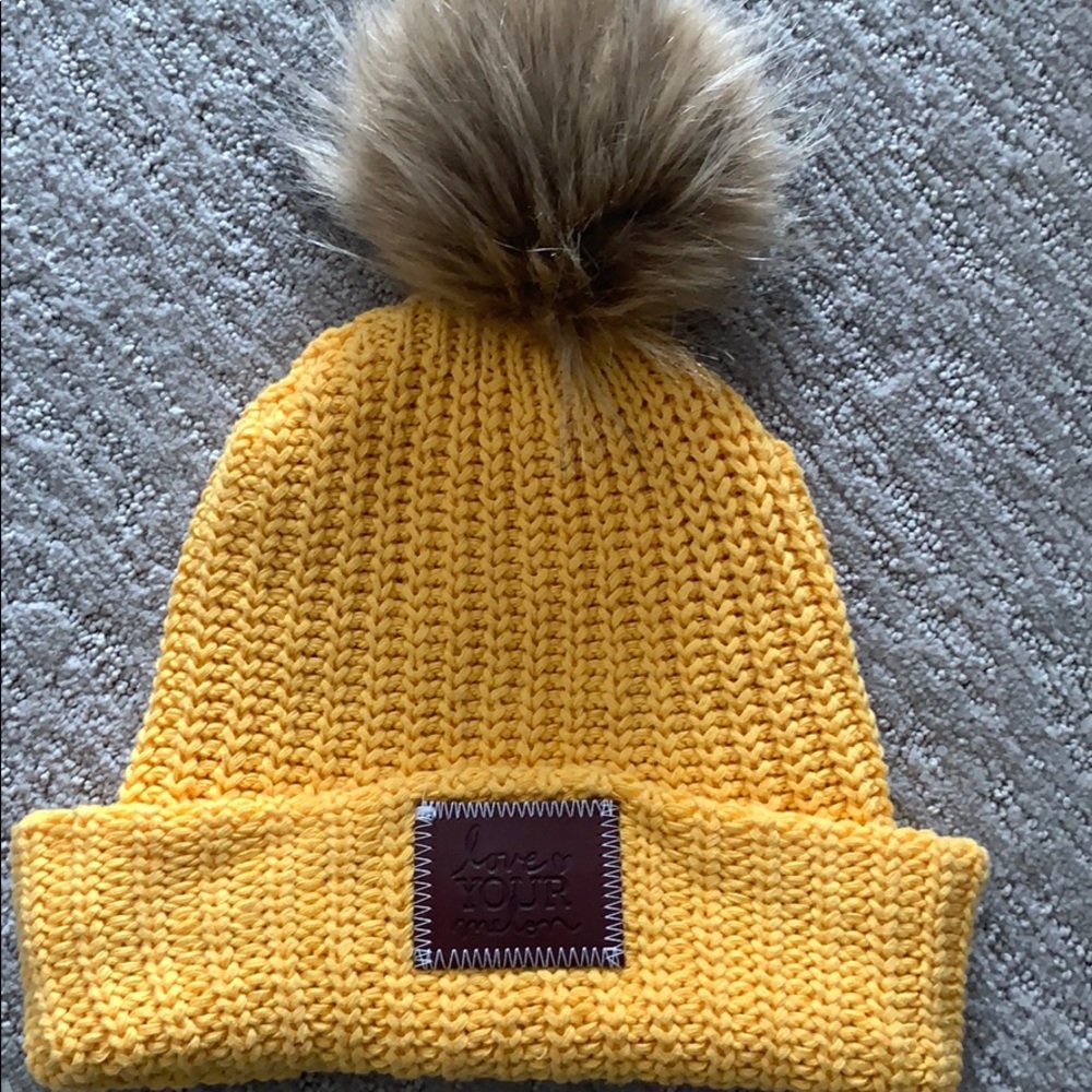 Love Your Melon Pom Beanie